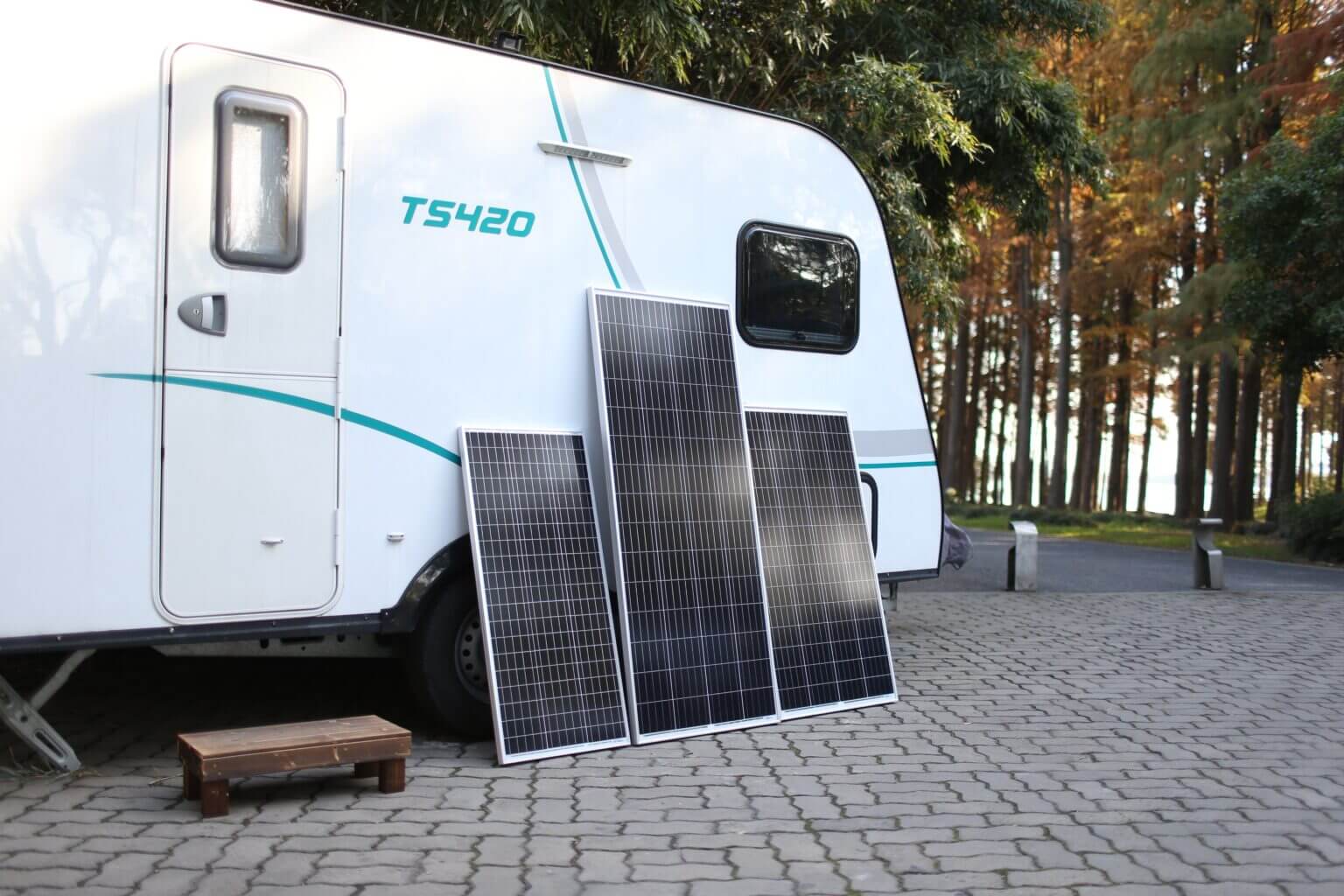 Solar panel for vans